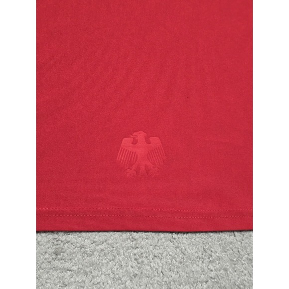 Germany 2008 Away Football Soccer Jersey ADIDAS Clima360 Mens L Red Black - Picture 11 of 16